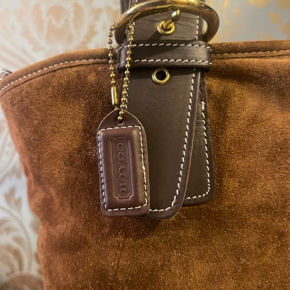 COACH VINTAGE SUEDE - Picture 5 of 9